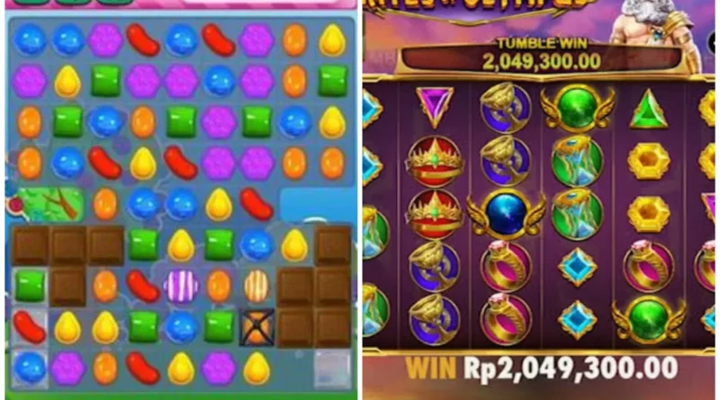 Slot dan Candy Crush